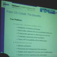 Palm OS Cobalt Benefits