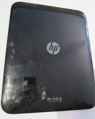 HP TouchPad Review Device Back