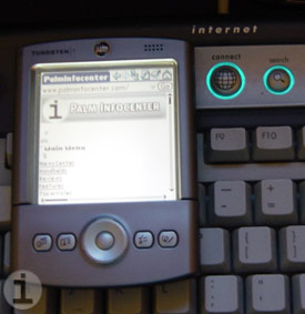 PalmInfocenter over Bluetooth