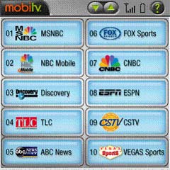 MobiTV for Treo Smartphones