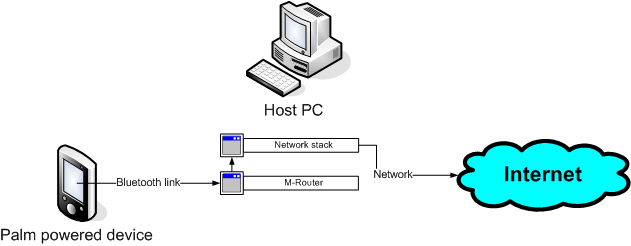 mRouter network diagram