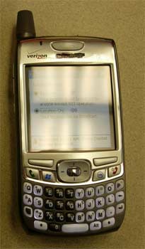 Palm Treo 670 running Windows Mobile 2005