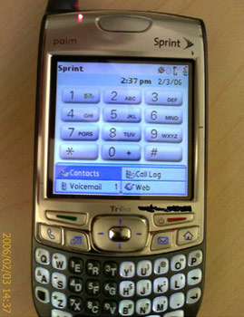 Possible Treo 700p Image ~ Click for Larger
