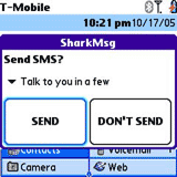 SharkMSG for Treo