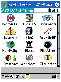 Styletap Palm OS Emulator