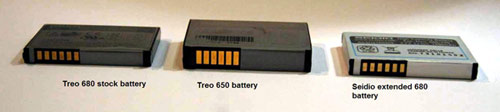 Treo 680 & 750 Battery