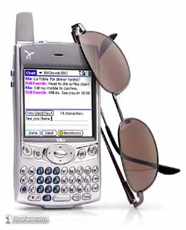 Handspring Treo 600 Review ~ Click for larger