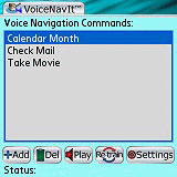 VoiceNaVIt - New Voice Command Software for Palm OS