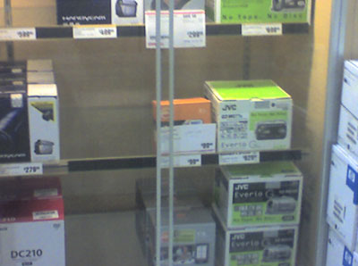 Palm Z22 store shelf